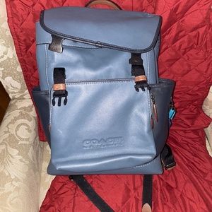 Coach League Flap Backpack